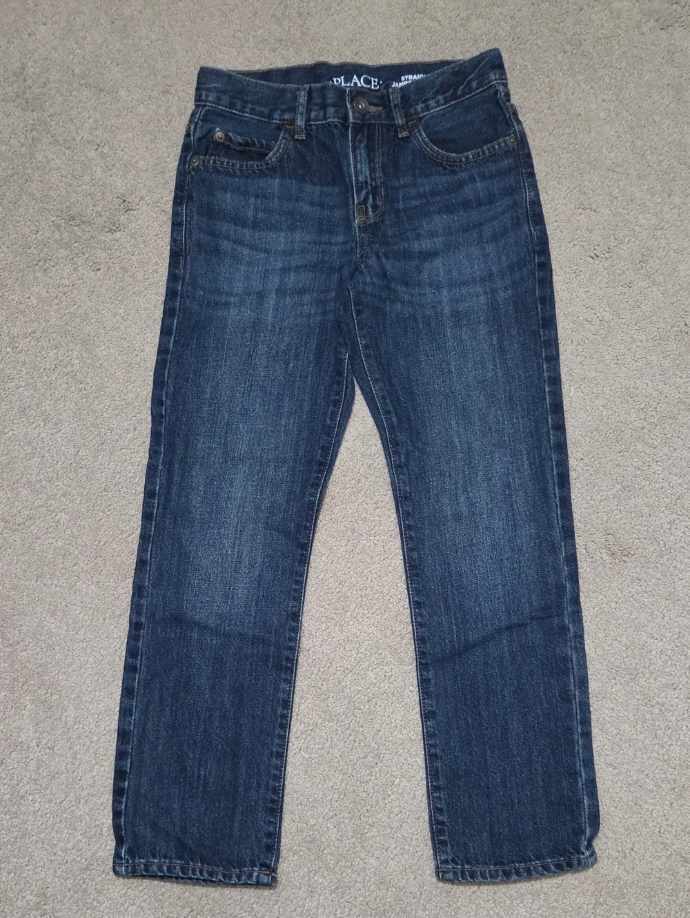 The Children's Place Dark Blue Straight Leg Jeans